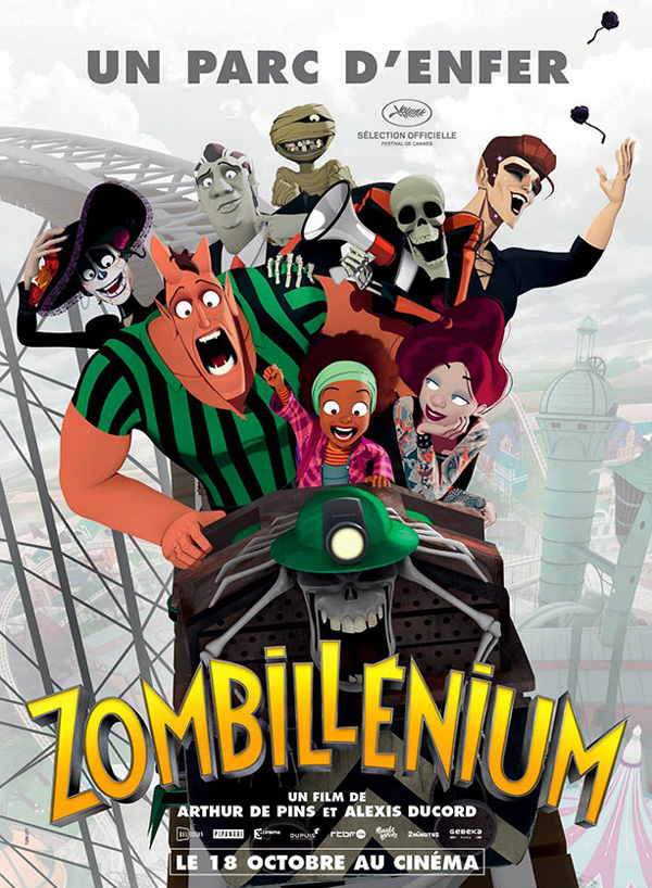 L'affiche du film Zombillénium !	