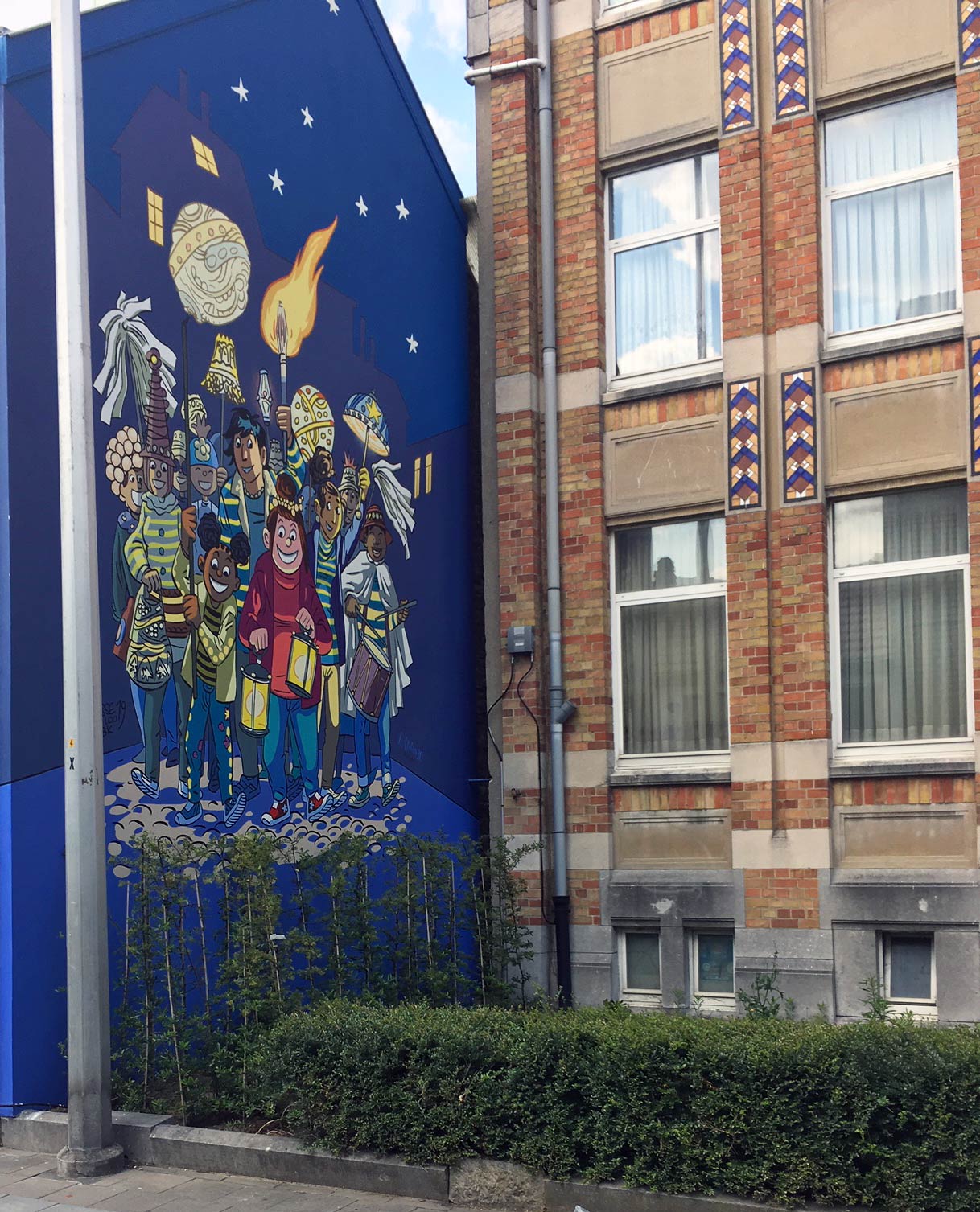 Une fresque Tamara à Bruxelles - 0