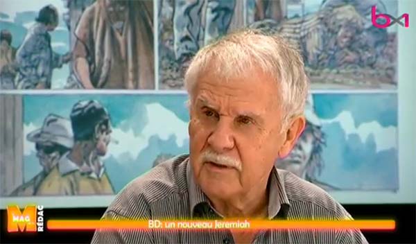 Interview d'Hermann à l'occasion de la parution du tome 35 de Jeremiah