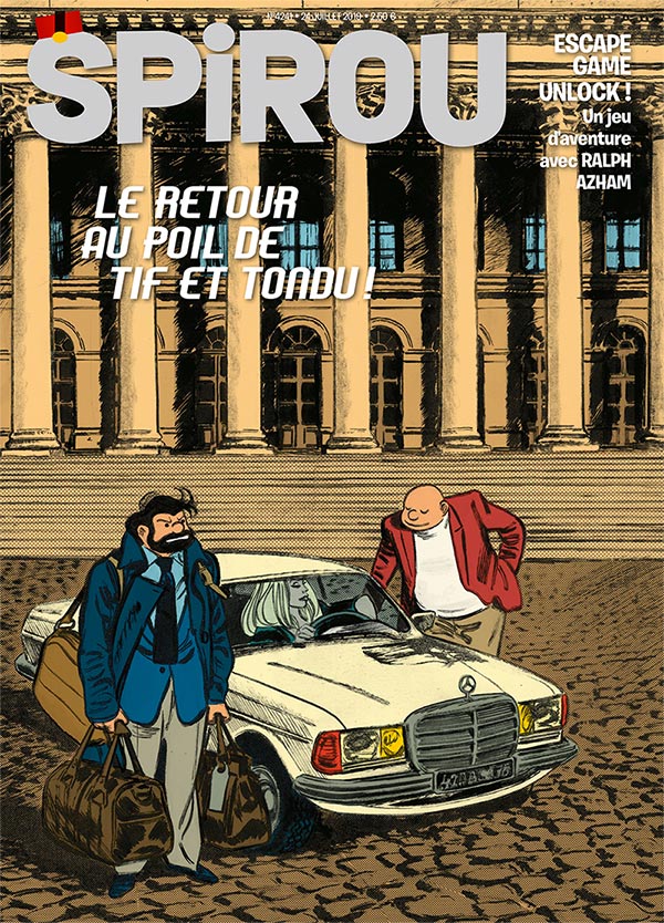 Le journal <i>Spirou</i> n°4241