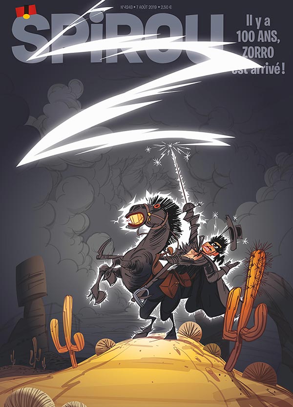 Le journal <i>Spirou</i> n°4243