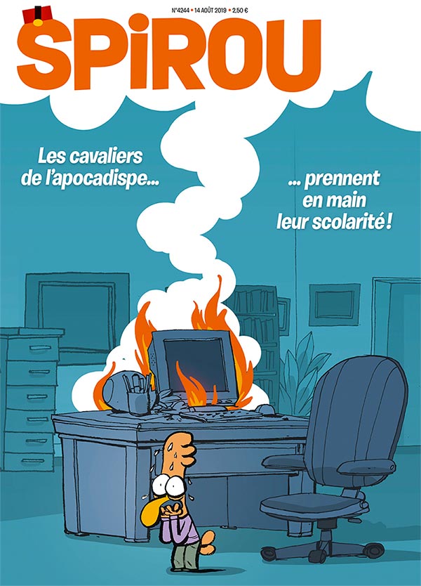 Le journal <i>Spirou</i> n°4244