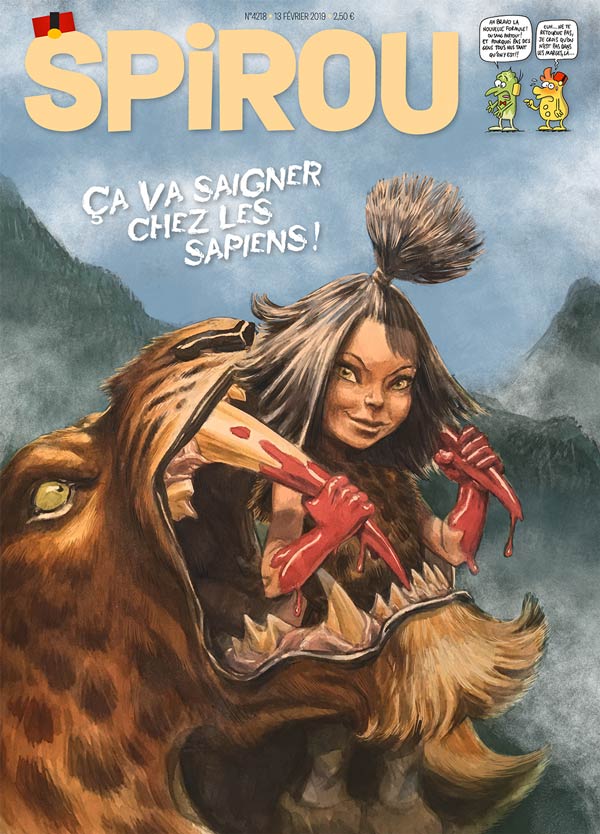 Le journal <i>Spirou</i> n°4218