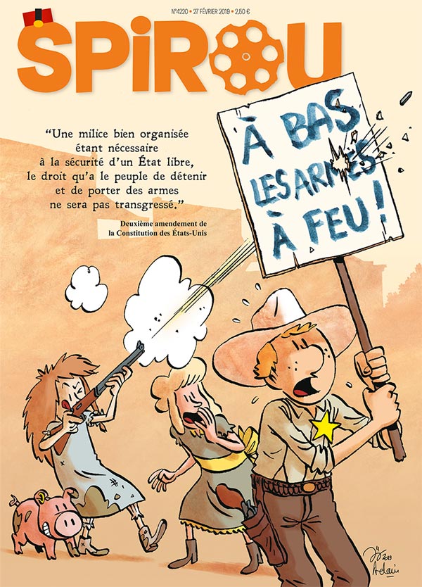 Le journal <i>Spirou</i> n°4220