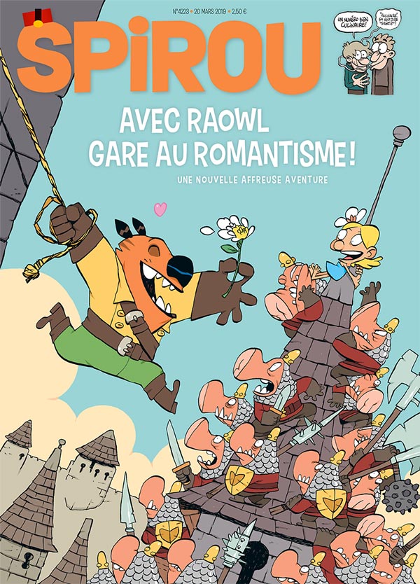 Le journal <i>Spirou</i> n°4223