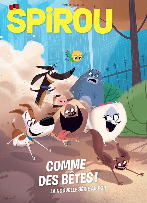 Le journal <i>Spirou</i> n°4233