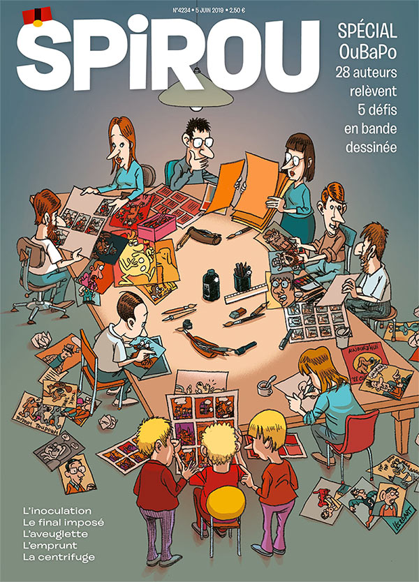 Le journal <i>Spirou</i> n°4234