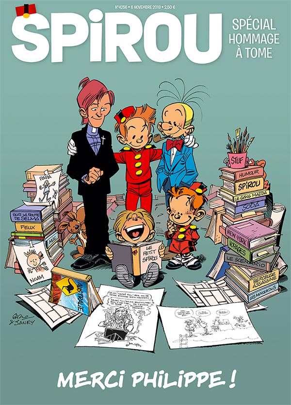 Le journal <i>Spirou</i> n°4256