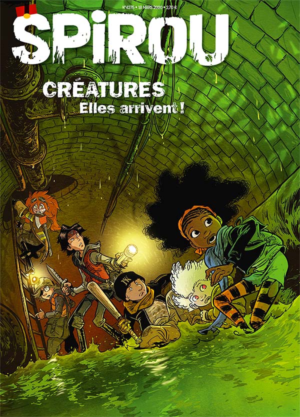 Le journal <i>Spirou</i> n°4275