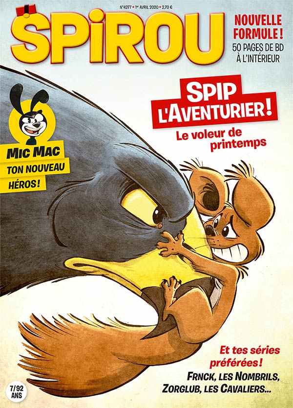 Le journal <i>Spirou</i> n°4277