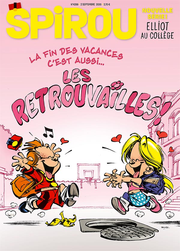 Le journal <i>Spirou</i> n°4299