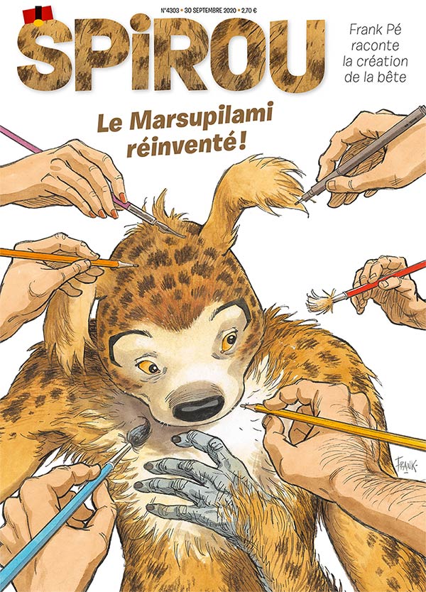 Le journal <i>Spirou</i> n°4303