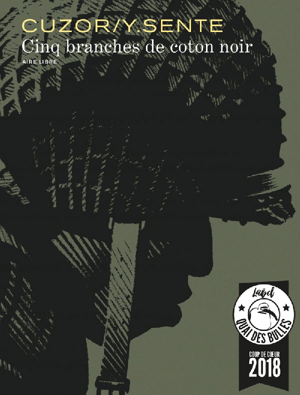 « Cinq branches de coton noir », prix Coup de cœur 2018