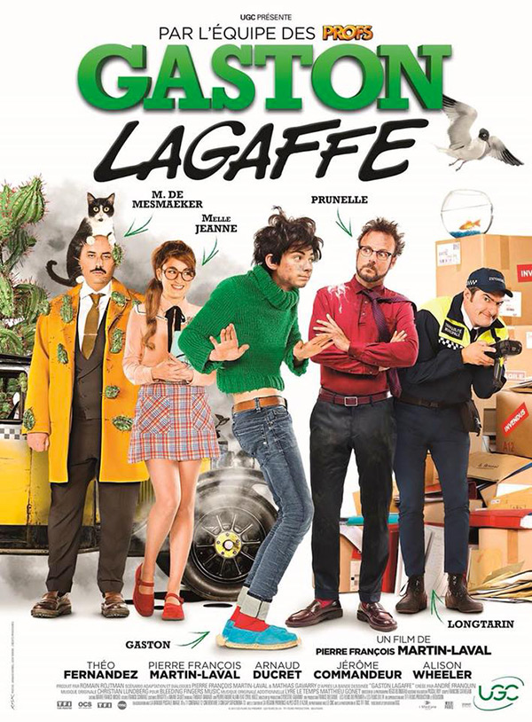 Affiche du film Gaston Lagaffe