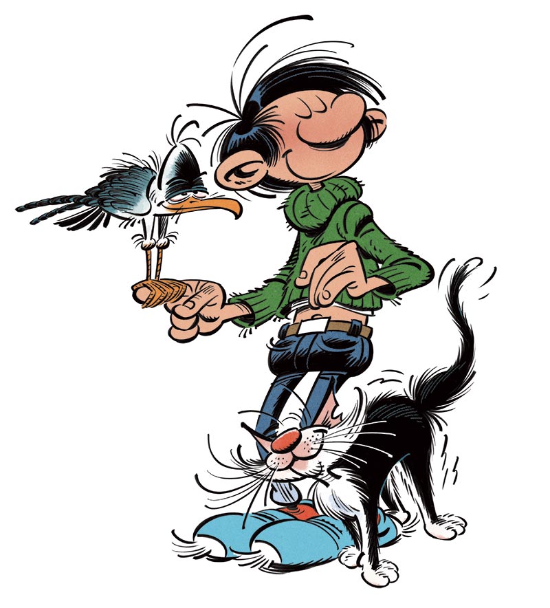 Franquin et Gaston Lagaffe