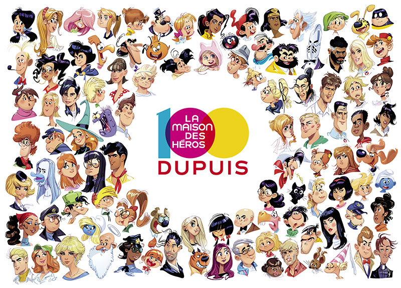 Dupuis : Un siècle d'émotion et de fantaisie