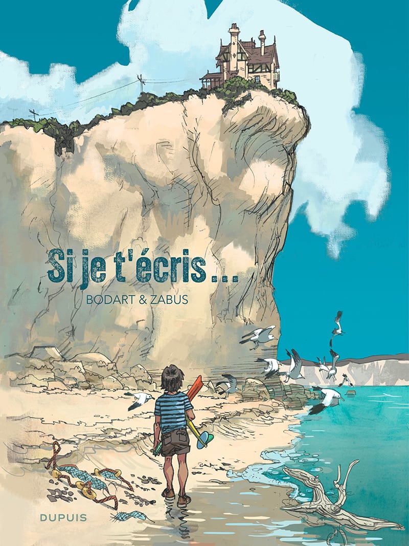 Vincent Zabus et Denis Bodart (Si je t'écris) en dédicace à Andenne