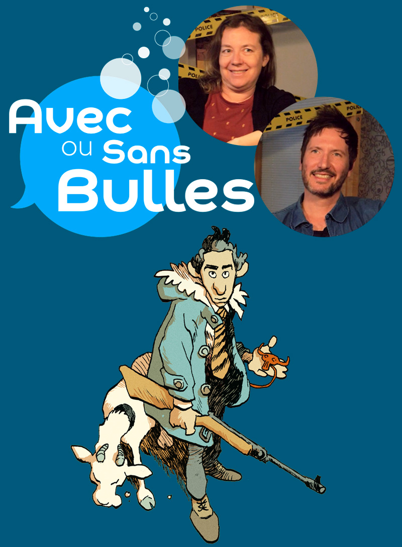 Avec ou sans bulles #24 invités : Carine Barth et Cyrille Pomès