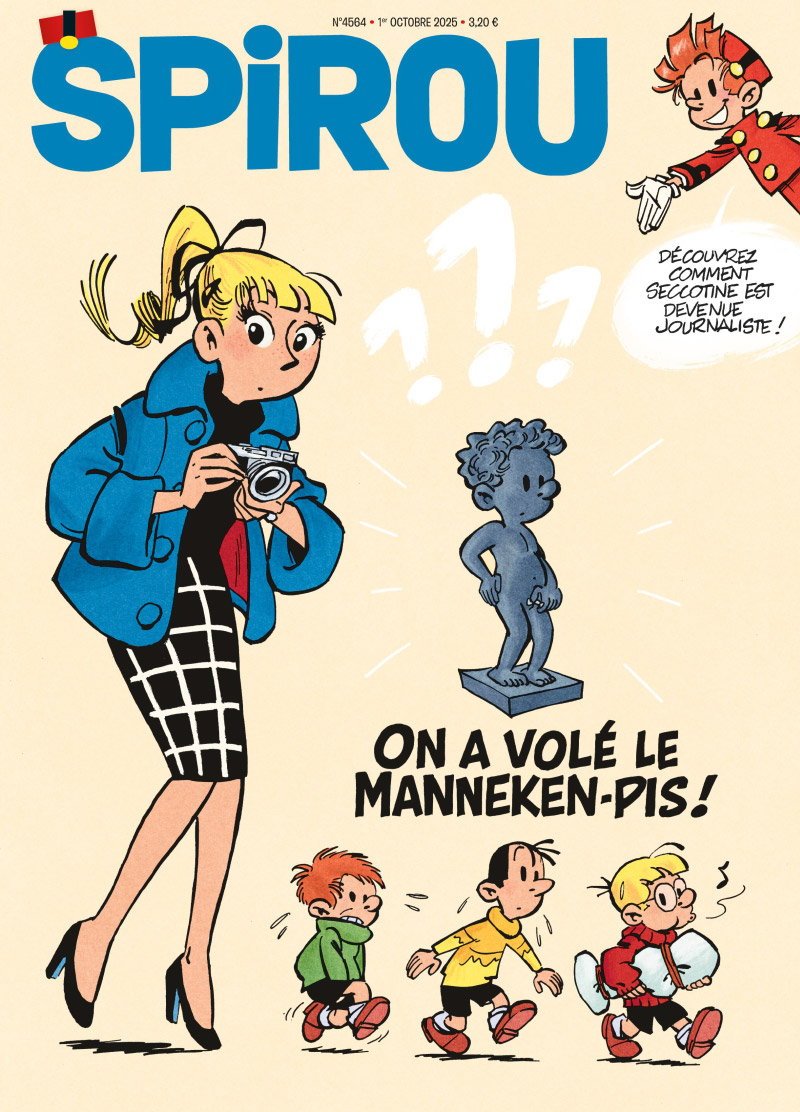 Le journal <i>Spirou</i> n°4564