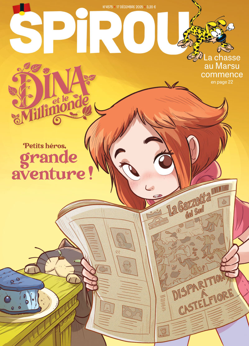 Cette semaine dans le journal Spirou