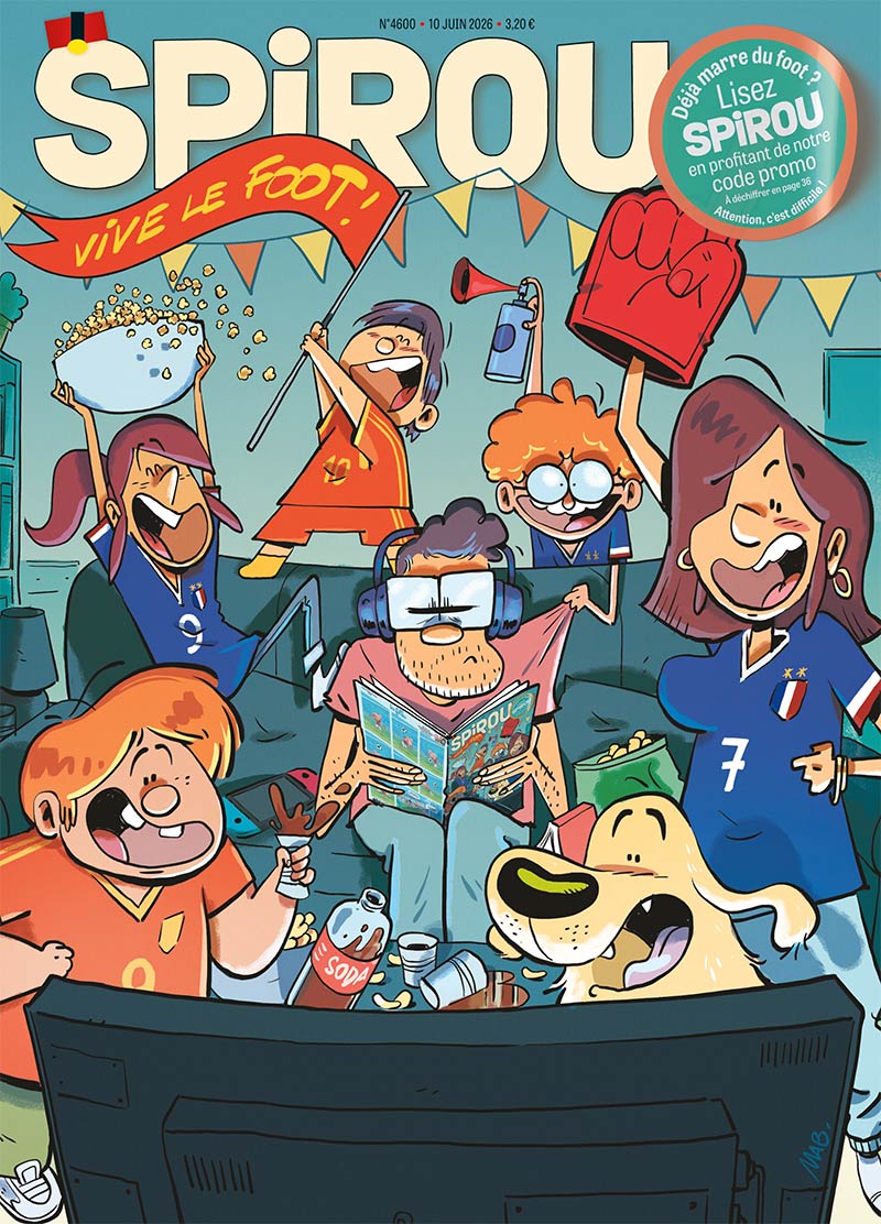 Cette semaine dans le journal Spirou