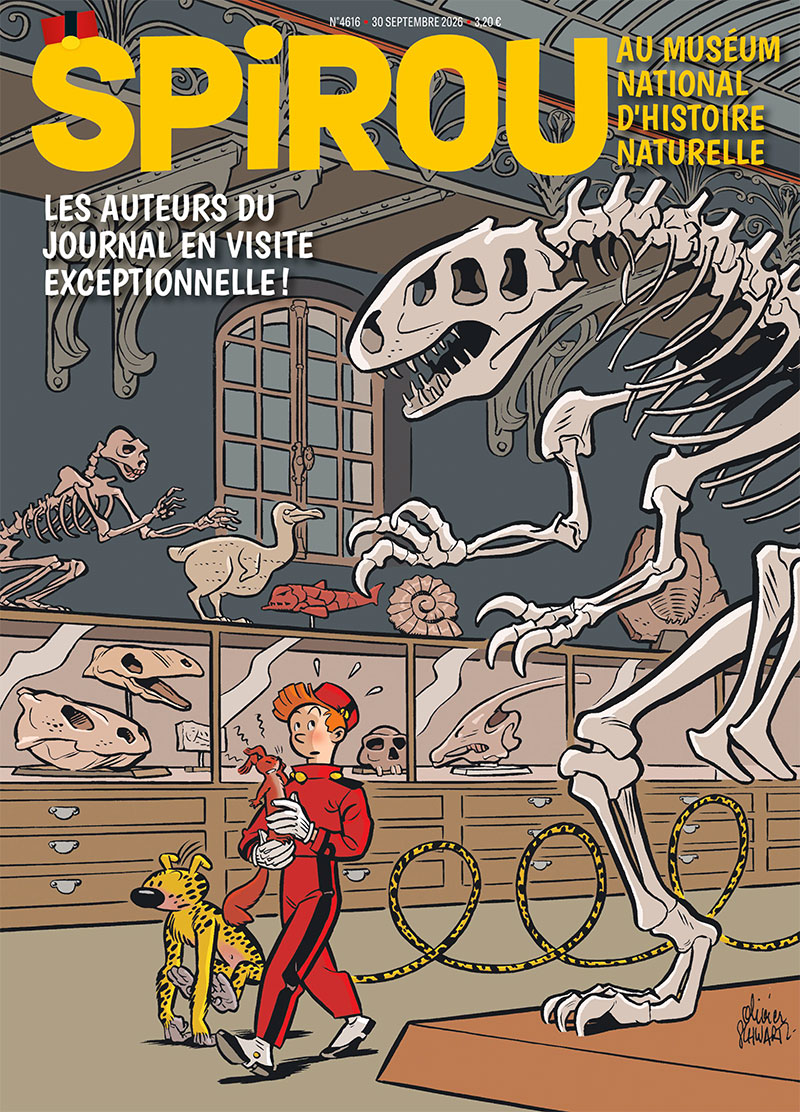Cette semaine dans le journal Spirou