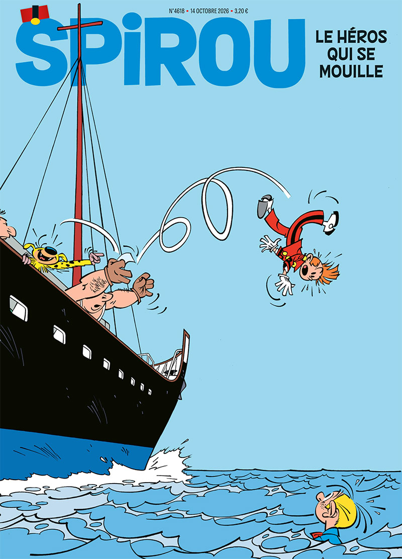 Cette semaine dans le journal Spirou