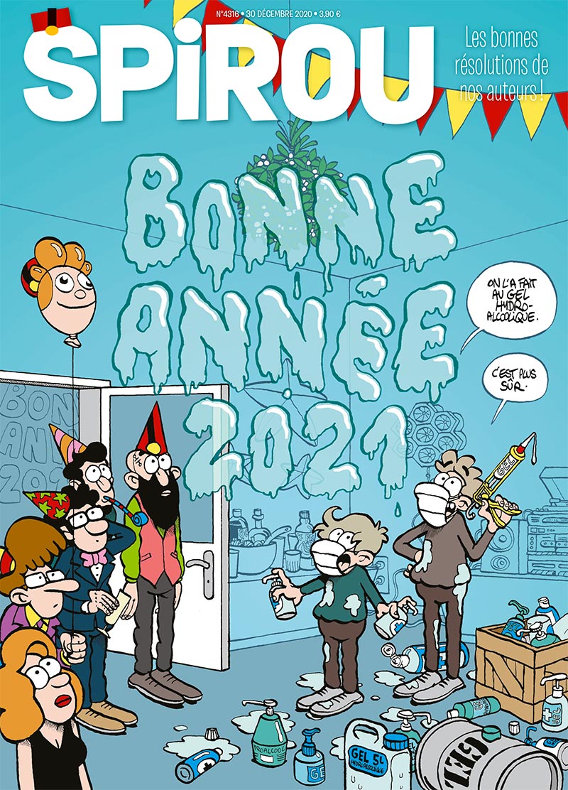 Le journal <i>Spirou</i> n°4316