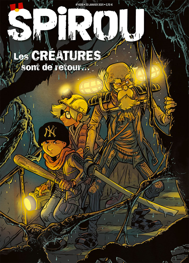 Le journal <i>Spirou</i> n°4319