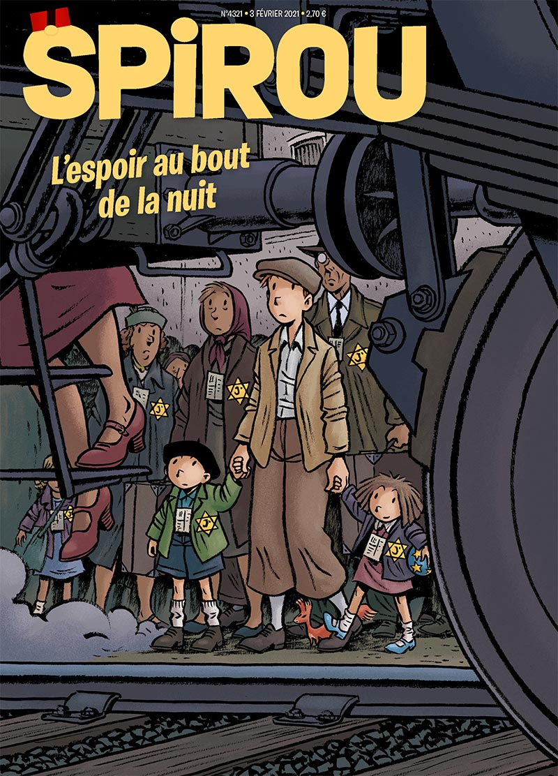 Le journal <i>Spirou</i> n°4321