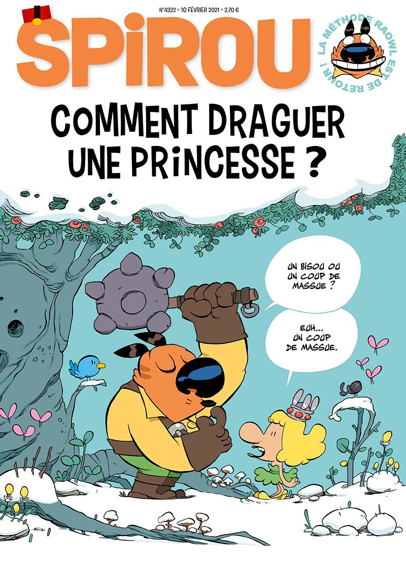 Le journal <i>Spirou</i> n°4322