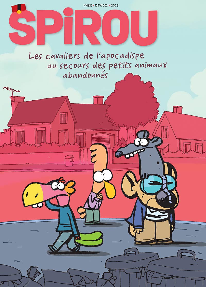 Le journal <i>Spirou</i> n°4335