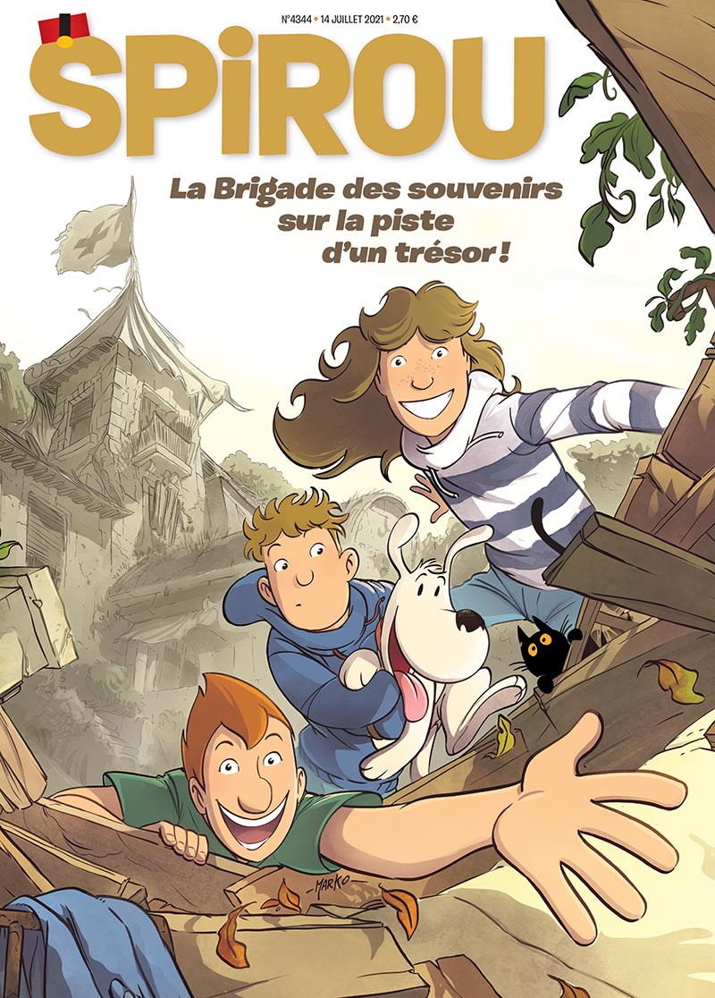 Le journal <i>Spirou</i> n°4344