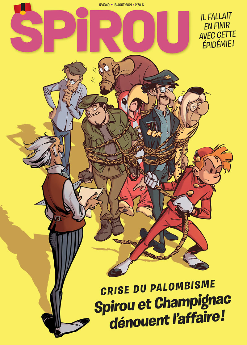 Le journal <i>Spirou</i> n°4349