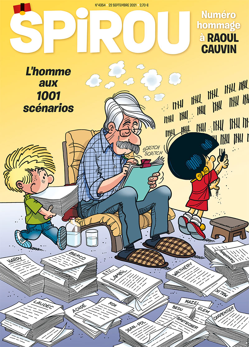 Le journal <i>Spirou</i> n°4354