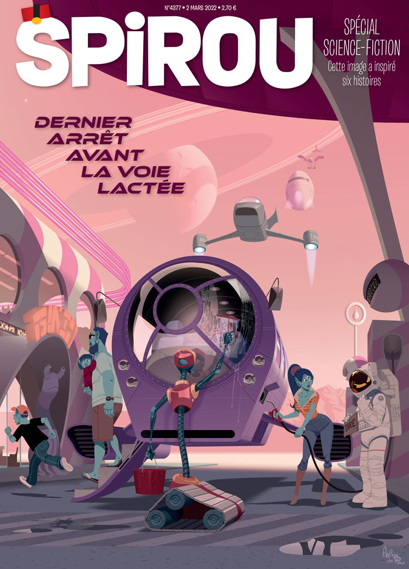 Le journal <i>Spirou</i> n°4377