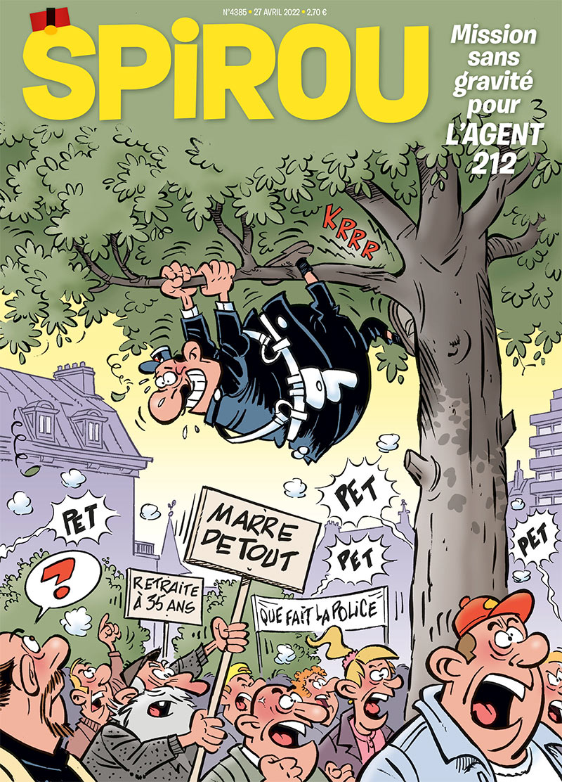 Le journal <i>Spirou</i> n°4385