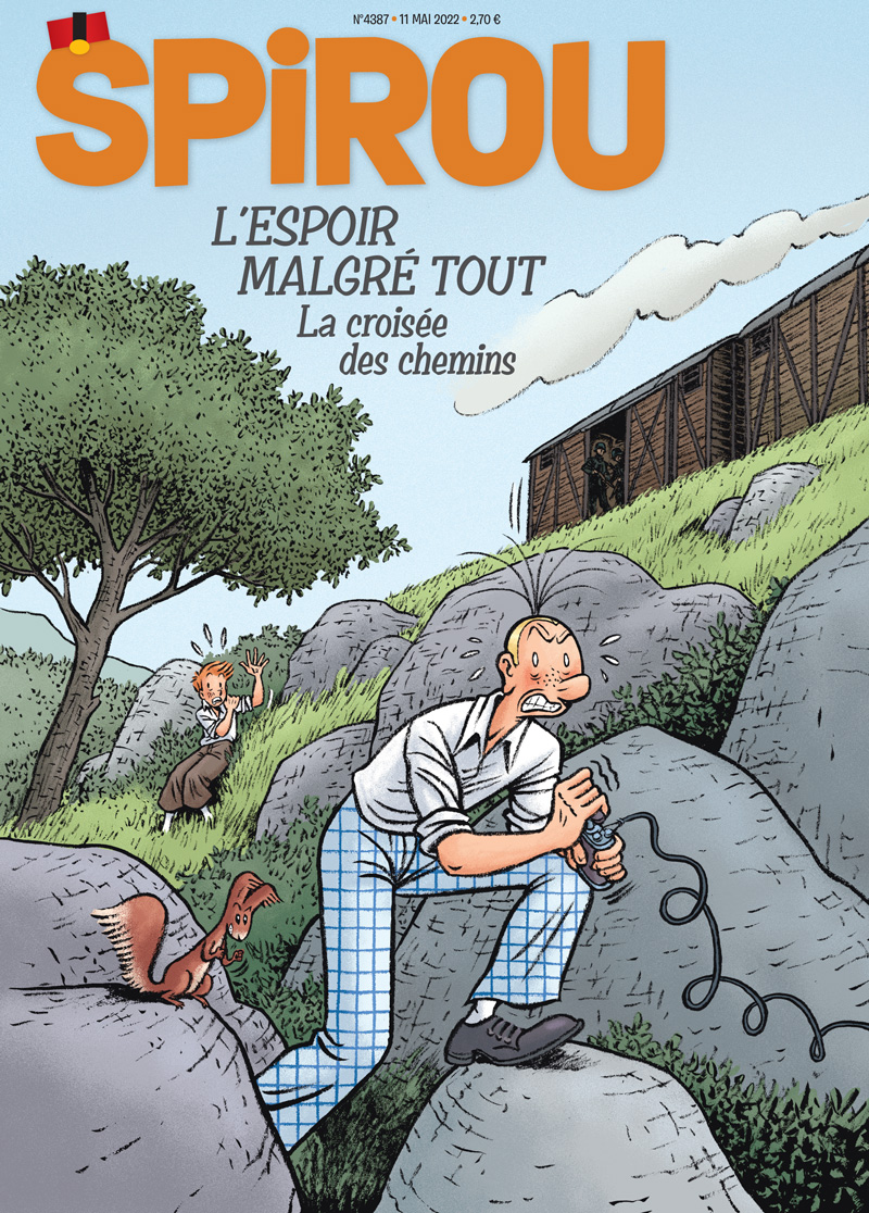 Le journal <i>Spirou</i> n°4387