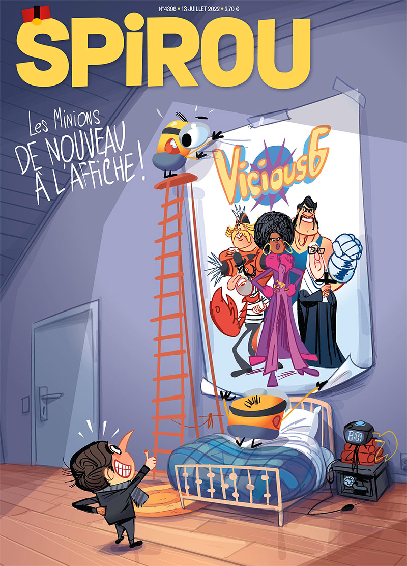 Le journal <i>Spirou</i> n°4396