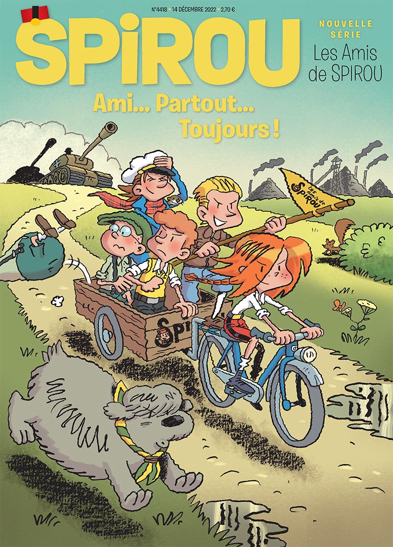 Le journal <i>Spirou</i> n°4418