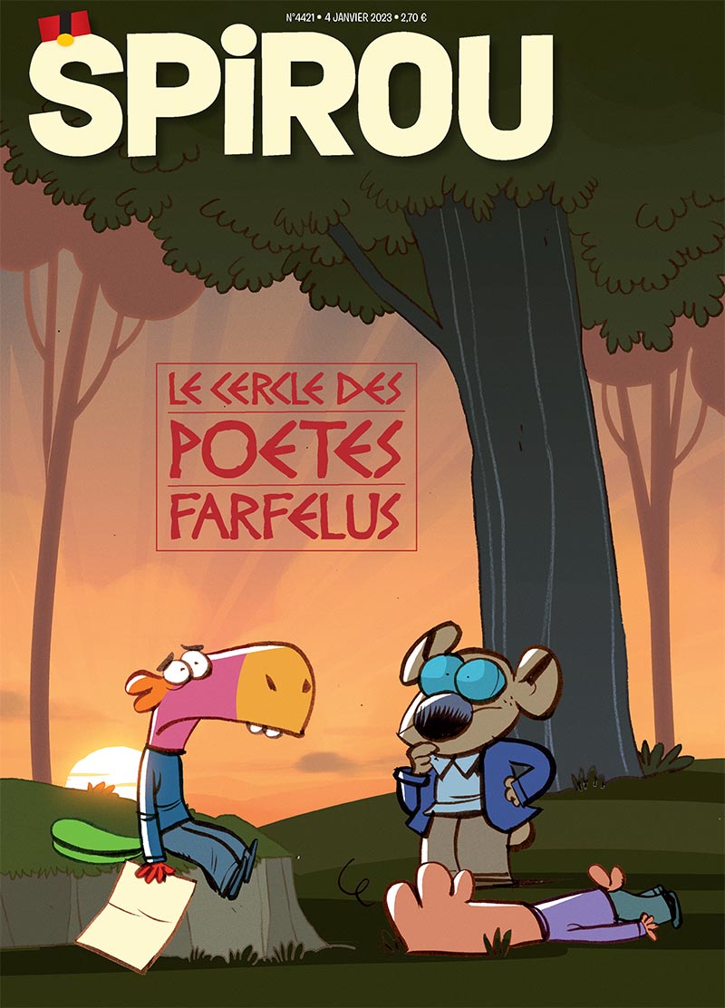 Le journal <i>Spirou</i> n°4421