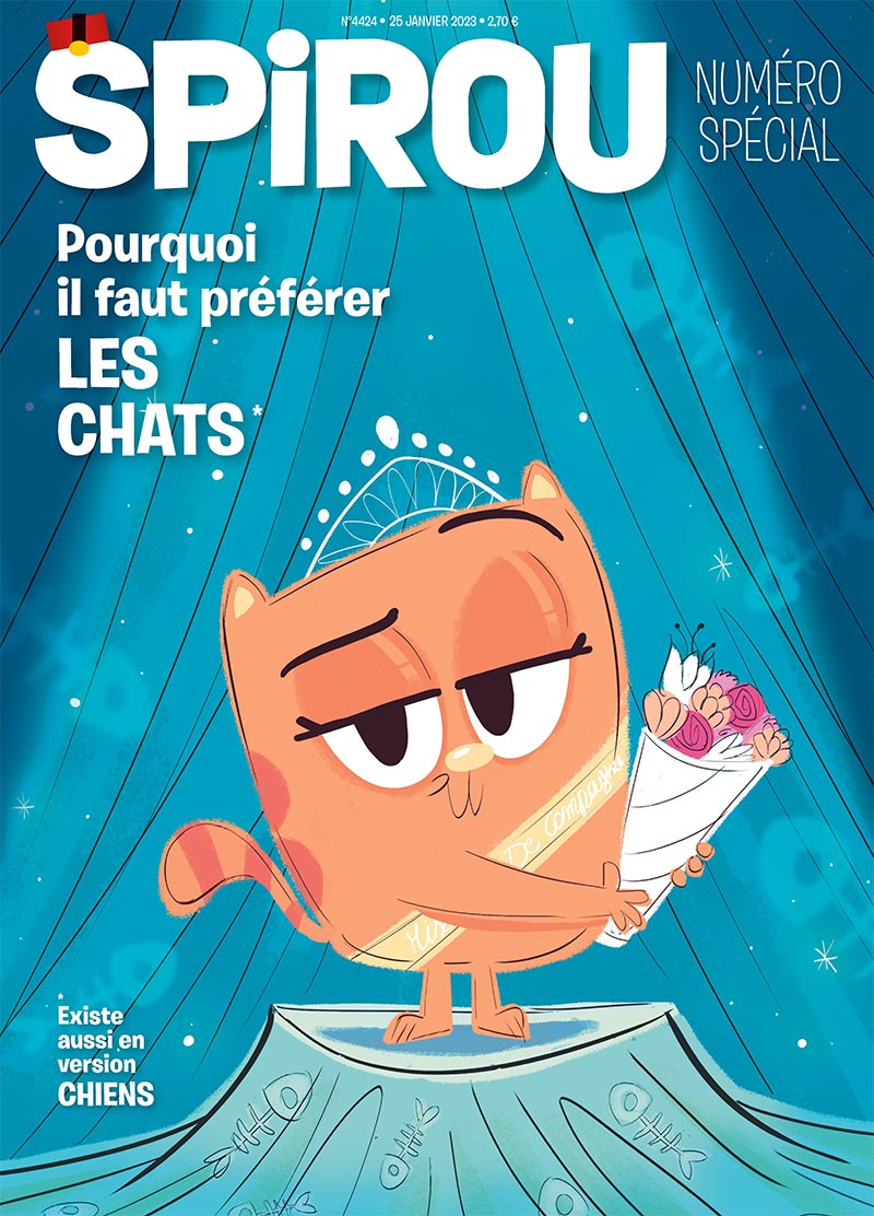 Le journal <i>Spirou</i> n°4424