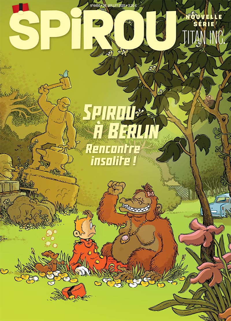 Le journal <i>Spirou</i> n°4450