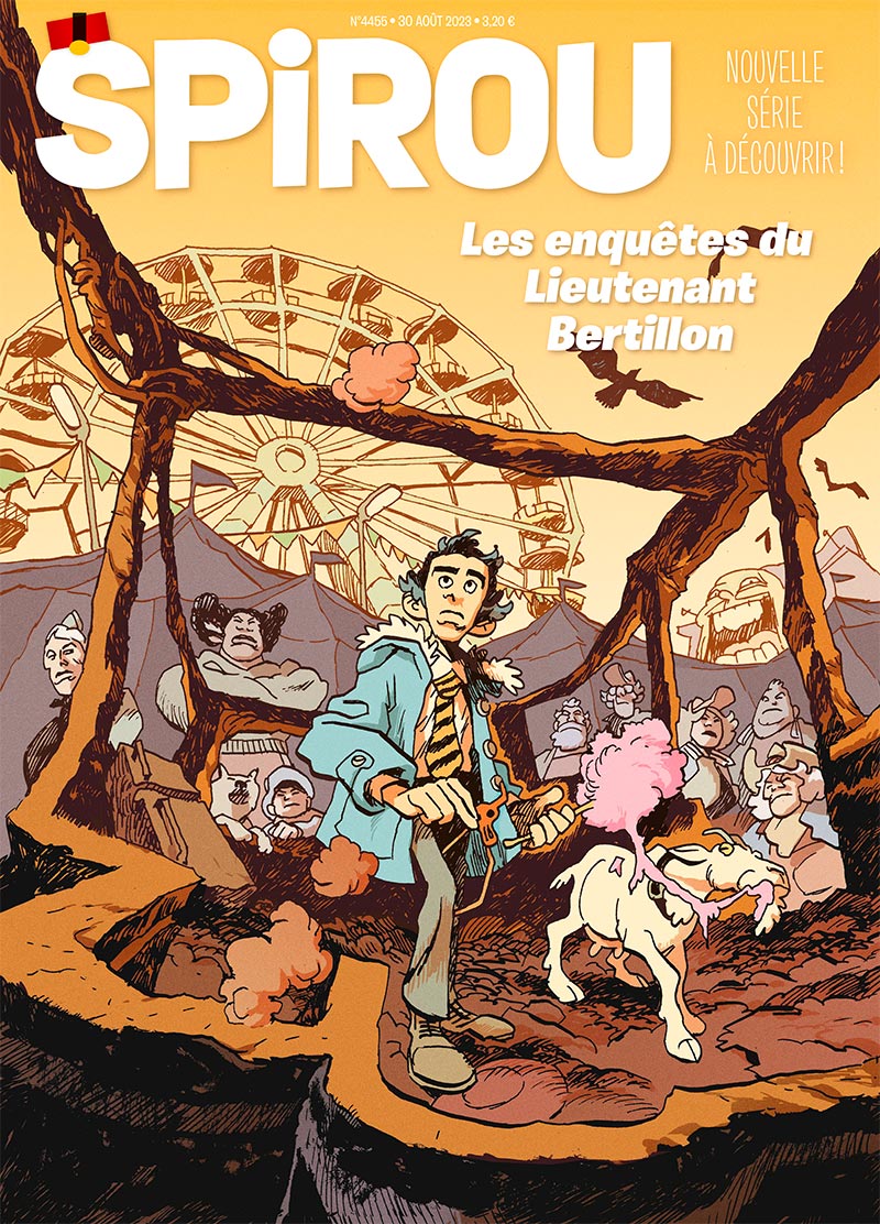 Le journal <i>Spirou</i> n°4455