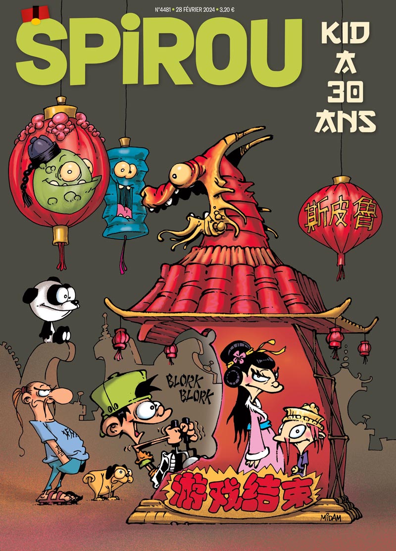 Le journal <i>Spirou</i> n°4481