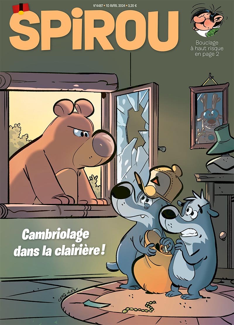 Le journal <i>Spirou</i> n°4487