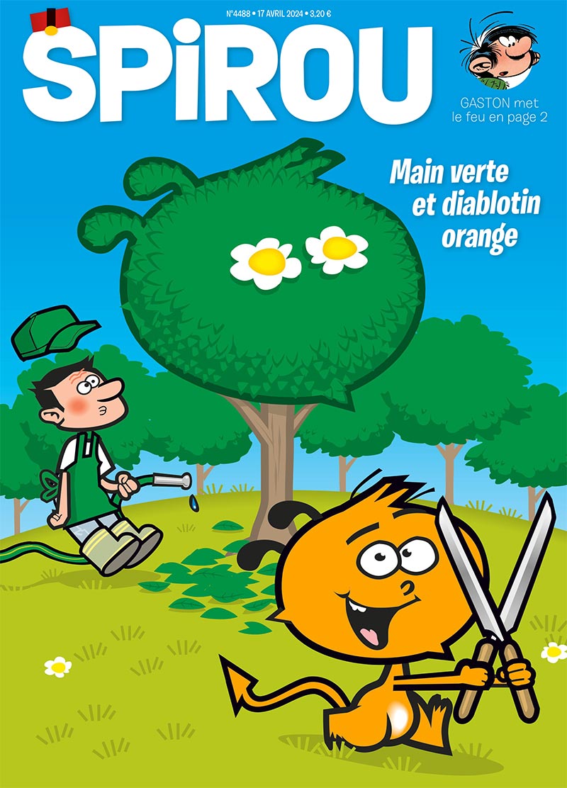 Le journal <i>Spirou</i> n°4488