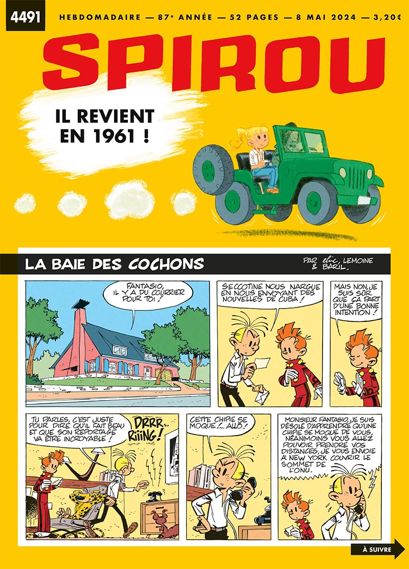 Le journal <i>Spirou</i> n°4491