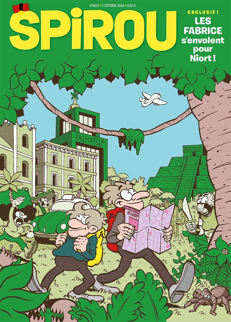 Le journal <i>Spirou</i> n°4512