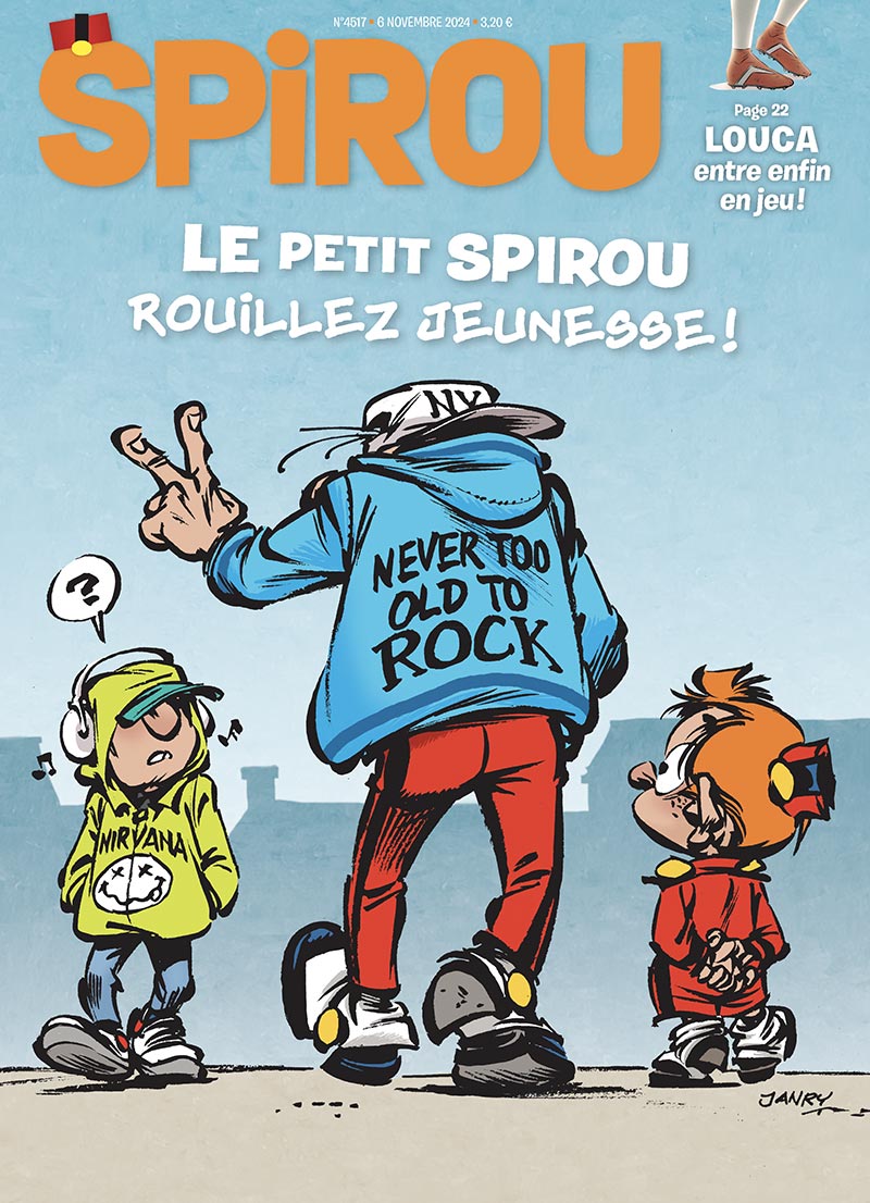 Le journal <i>Spirou</i> n°4517